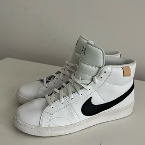 Men’s White Nike Court Royale 2 Mid-Top Sneaker
